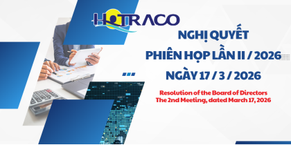 Nghị quyết phiên họp HĐQT lần 2 ngày 17/3/2026 / Resolution of the Board of Directors – The 2nd Meeting, dated March 17, 2026