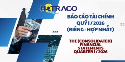 Báo cáo tài chính Quý I năm 2026 (Riêng-Hợp nhất) / Financial Statement Quarter I of 2026 (Private-Consolidated)