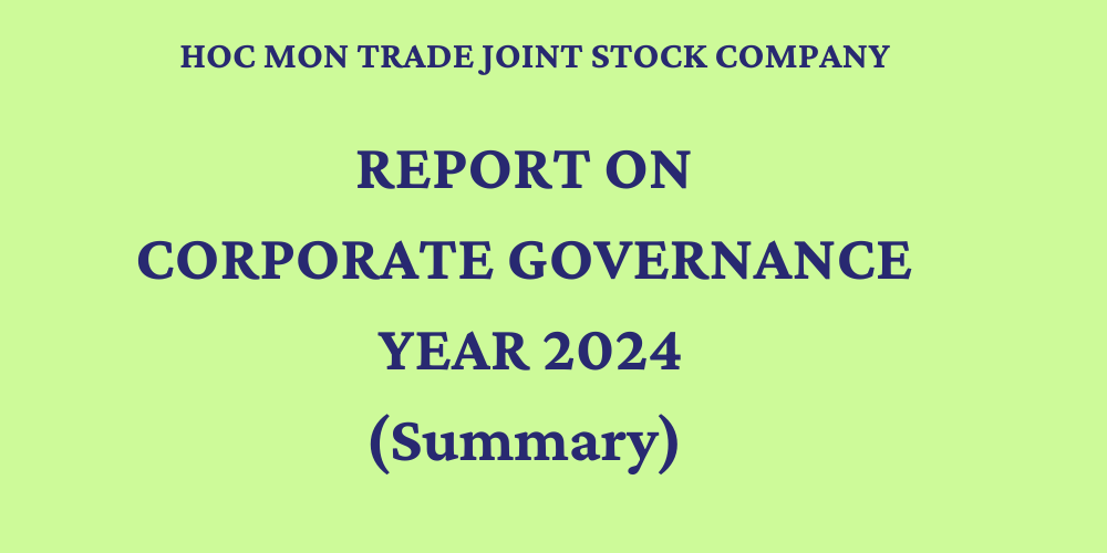 Report On Corporate Governance Year 2024 (Summary)