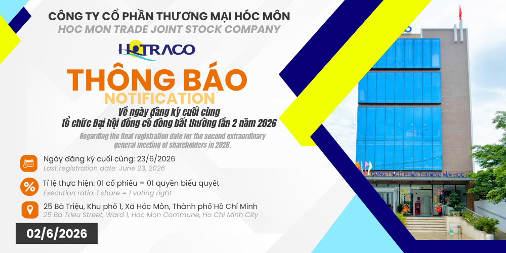 Thông báo số 100 / Notice No.100
