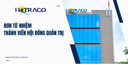 Đơn từ nhiệm Thành viên Hội đồng quản trị