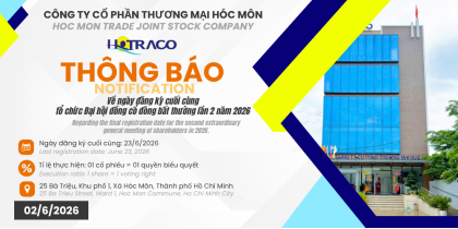Thông báo số 100 / Notice No.100